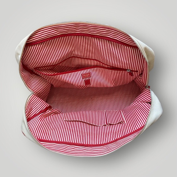 Kate Spade New York Dot Noel Canvas and Leather Tote - Picture 5 of 16